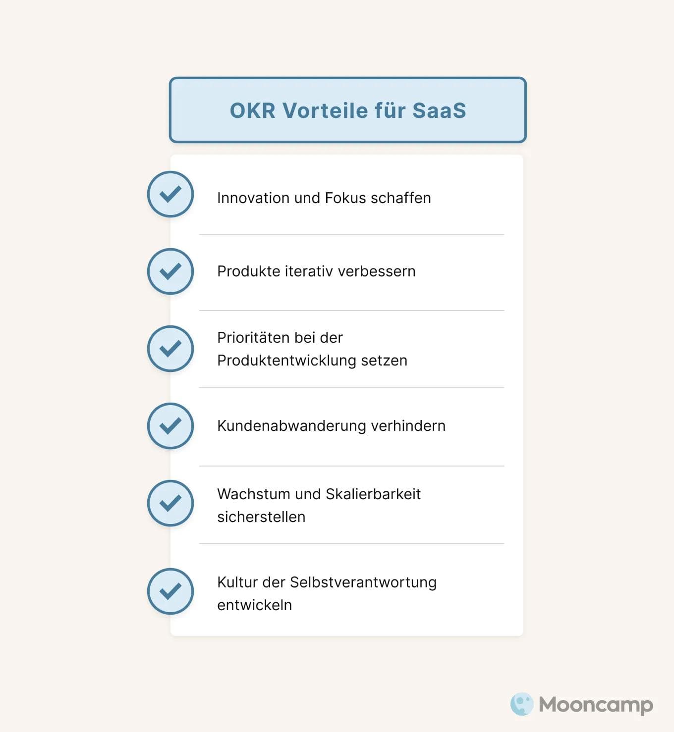 OKR SaaS Vorteile