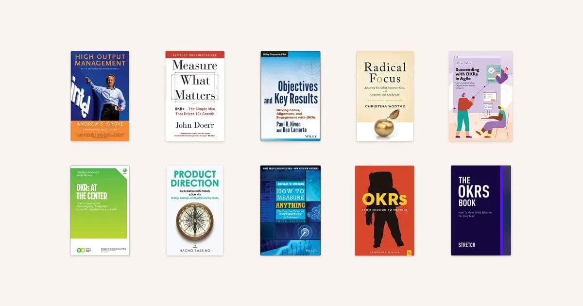 Die 11 besten OKR Bücher