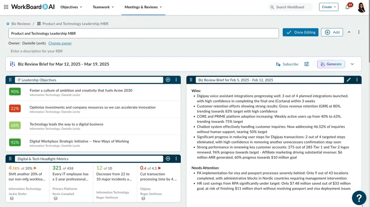 Workboard 27 Best OKR Software in 2026: My Honest Review
