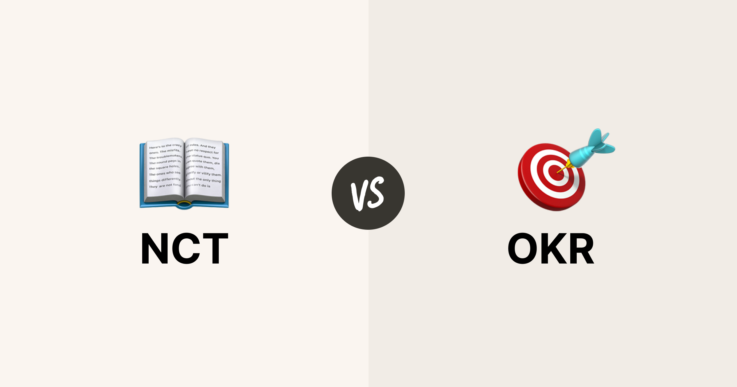 NCT vs OKR